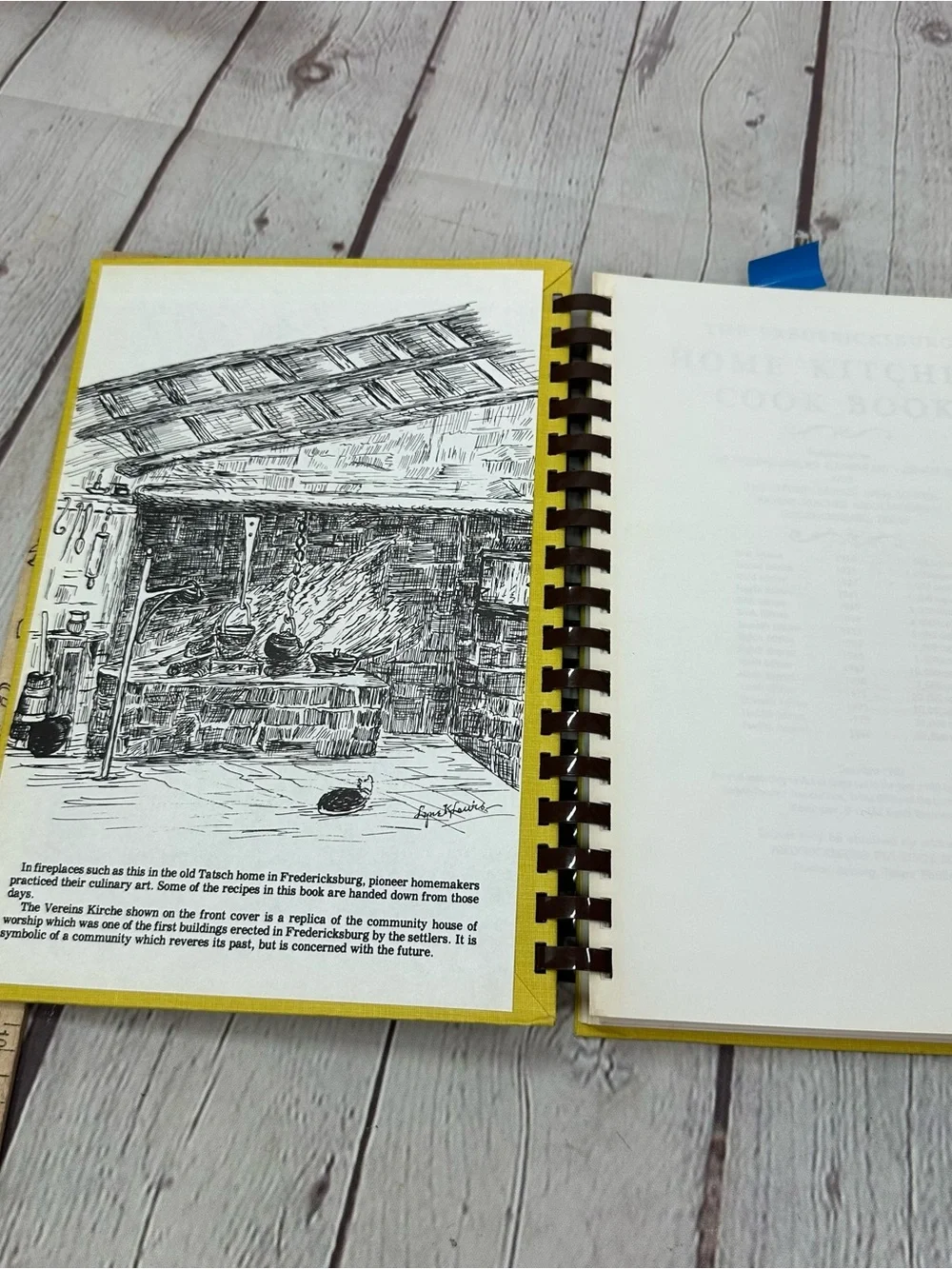 Home Kitchen Cook Book - Yellow